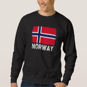 Norwegen Fahne Unterstützung Norwegischer Volksfra Sweatshirt