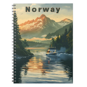 Norwegen Fjord Notizblock