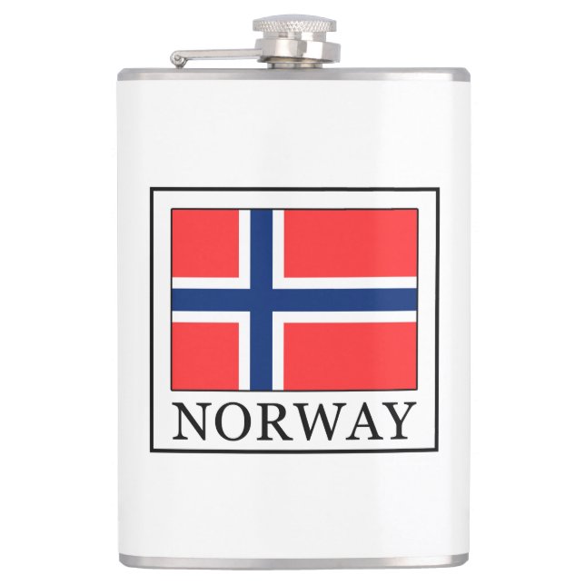 Norwegen Flachmann (Vorderseite)