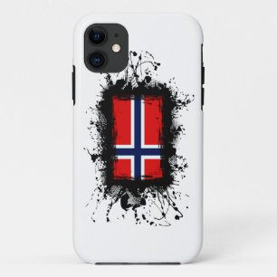 Norwegen-Flagge iPhone 5 Fall title_seo2