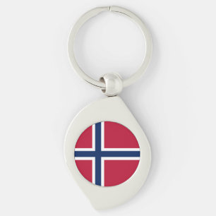 Norwegen-Flagge Schlüsselanhänger