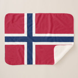 Norwegen-Flagge Sherpadecke