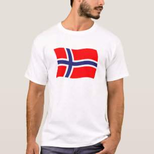 Norwegen Flagge Shirt