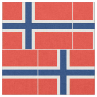 Norwegen-Flagge Stoff