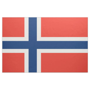 Norwegen-Flagge Stoff