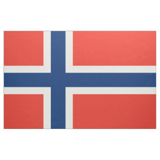 Norwegen-Flagge Stoff