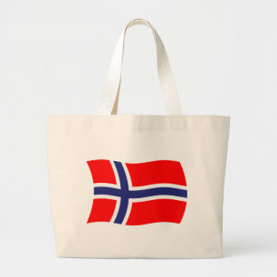 Norwegen Flagge Tragetasche