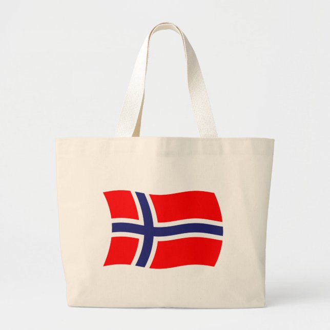 Norwegen Flagge Tragetasche (Vorne)