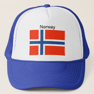 Norwegen-Flaggen-Hut Truckerkappe