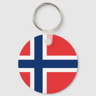 Norwegen-Flaggen-Schlüsselanhänger Schlüsselanhänger