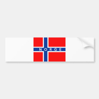 Norwegen-Flaggenland norge Textname Autoaufkleber