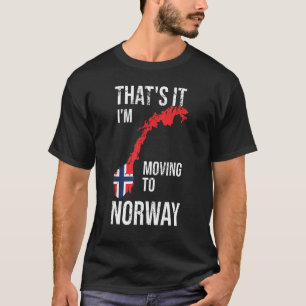 Norwegen Flaggenskandinavien Funny Norwegisch Norw T-Shirt