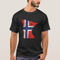 Norwegen Flaggenstaat Minnesota Nordisches Einwand