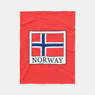 Norwegen Fleecedecke