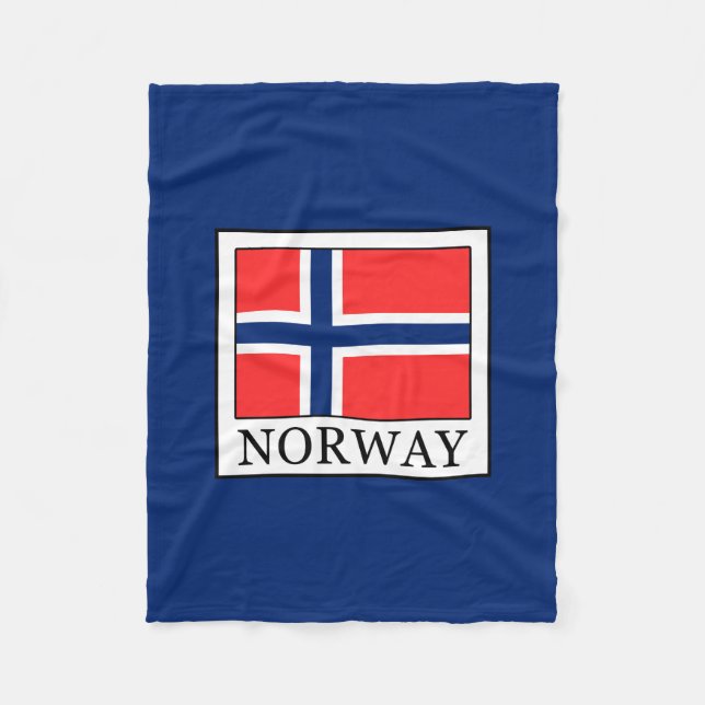 Norwegen Fleecedecke (Vorderseite)