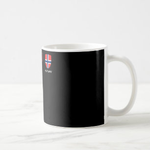 Norwegen Footbyll Trikot - Norwegischer Footbyll Kaffeetasse