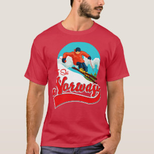 Norwegen für Ski T-Shirt