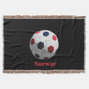 Norwegen Fußball Decke