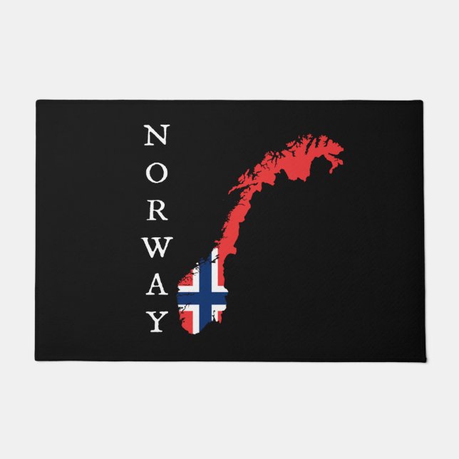 Norwegen Fußmatte (Vorderseite)
