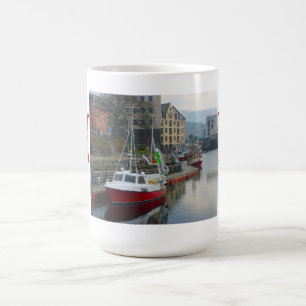 Norwegen, gegangene Fischerei Kaffeetasse