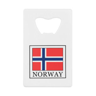 Norwegen Geldkarten Flaschenöffner