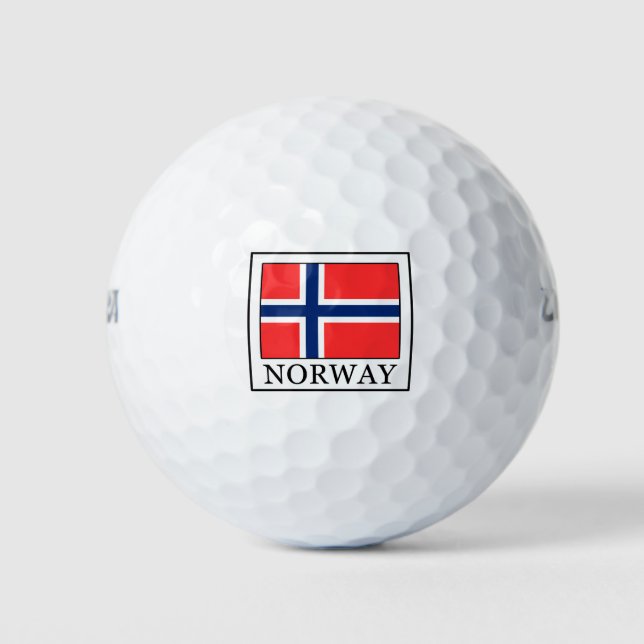 Norwegen Golfball (Vorderseite)