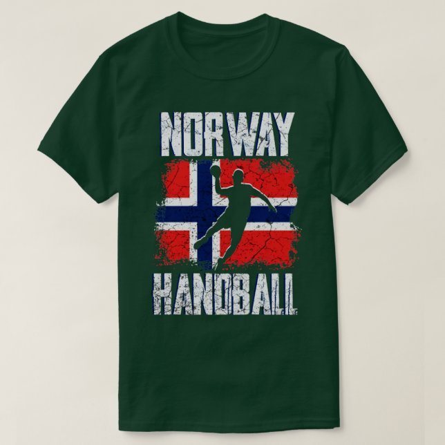 Norwegen Handball1 T-Shirt (Design vorne)