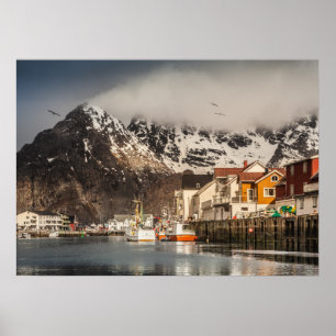 Norwegen Henningsvaer Poster