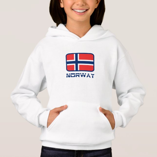 Norwegen Hoodie (Vorderseite)