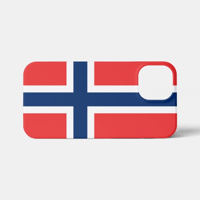 Norwegen iPhone 13 Mini Hülle (Rückseite (Horizontal))
