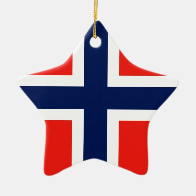 Norwegen Keramik Ornament (Vorne)