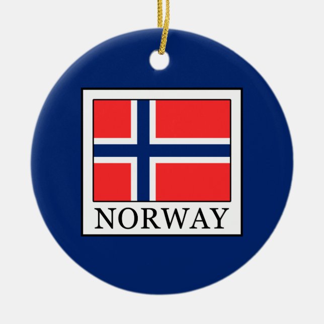Norwegen Keramikornament (Vorne)