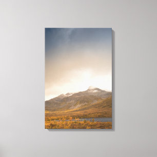 Norwegen Kvaløya Landscape Foto Leinwanddruck
