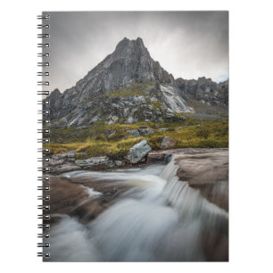 Norwegen Landschaftsbild Notizblock