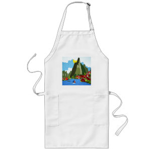 Norwegen Lange Schürze