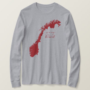 Norwegen liegt in meinem Herzen T-Shirt