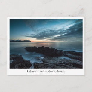 Norwegen Lofoten-Inseln Postkarte