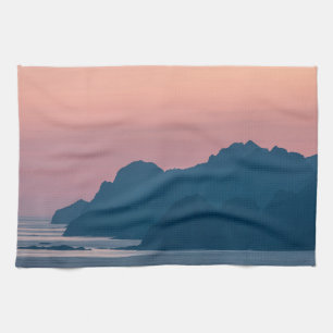 Norwegen Lofoten Landschaft Geschirrtuch