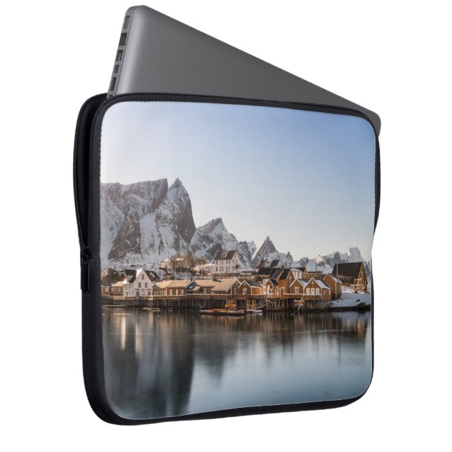 Norwegen Lofoten Laptopschutzhülle (Vorne Rechts)