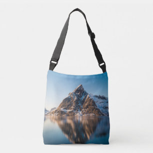 Norwegen Lofoten Mountain Tragetaschen Mit Langen Trägern