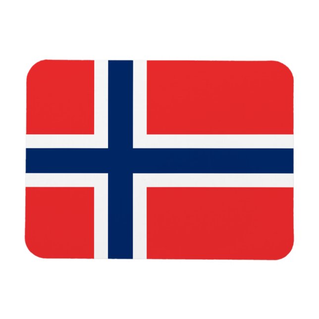 Norwegen Magnet (Horizontal)