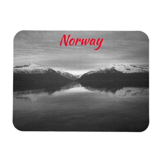 Norwegen Magnet (Horizontal)
