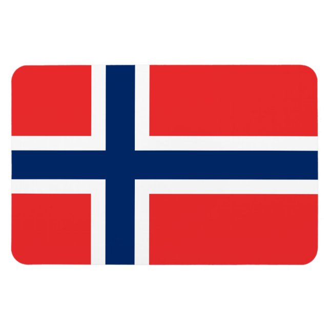 Norwegen Magnet (Horizontal)