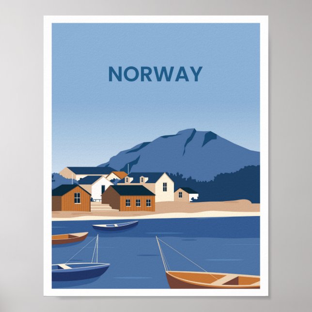 Norwegen Nordic Poster (Vorne)