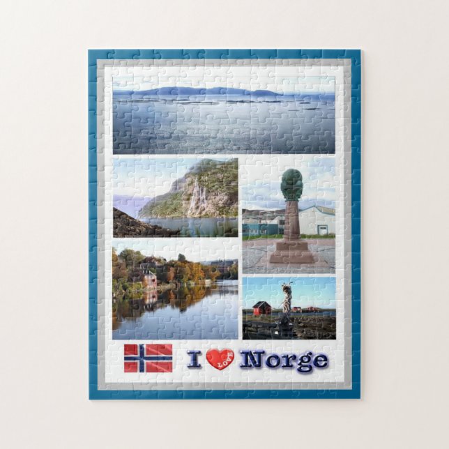 Norwegen - Norge - I Liebe - (Vertikal)