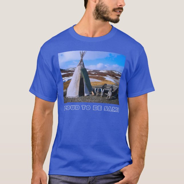 Norwegen, Norge, Sami Regelung in Lappland T-Shirt (Vorderseite)