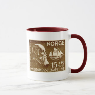 Norwegen-Norweger Colin Bogenschütze Tasse