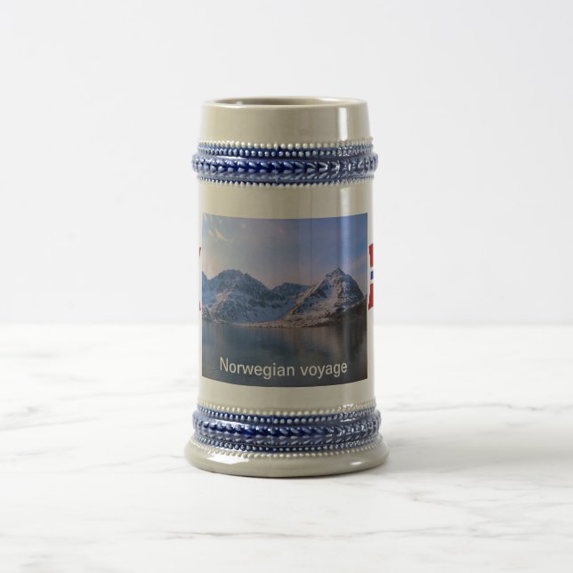 Norwegen, norwegische Reise Bierglas (Mittel)