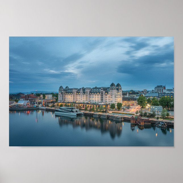 Norwegen Oslo Poster (Vorne)