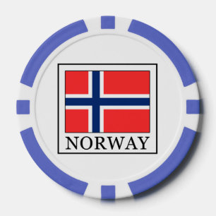 Norwegen Pokerchips